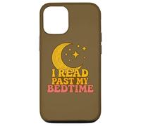 Je lis après l'heure du Coucher, Crescent Moon Bookish Night Reader Coque pour iPhone 12/12 Pro