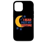 Je lis après l'heure du Coucher, Crescent Moon Bookish Night Reader Coque pour iPhone 12/12 Pro