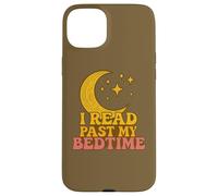 Je lis après l'heure du Coucher, Crescent Moon Bookish Night Reader Coque pour iPhone 15 Plus
