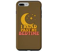 Je lis après l'heure du Coucher, Crescent Moon Bookish Night Reader Coque pour iPhone 7 Plus/8 Plus