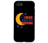 Je lis après l'heure du Coucher, Crescent Moon Bookish Night Reader Coque pour iPhone SE (2020) / 7/8