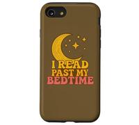 Je lis après l'heure du Coucher, Crescent Moon Bookish Night Reader Coque pour iPhone SE (2020) / 7/8