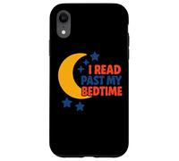 Je lis après l'heure du Coucher, Crescent Moon Bookish Night Reader Coque pour iPhone XR