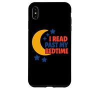 Je lis après l'heure du Coucher, Crescent Moon Bookish Night Reader Coque pour iPhone XS Max