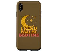 Je lis après l'heure du Coucher, Crescent Moon Bookish Night Reader Coque pour iPhone XS Max