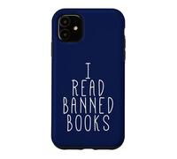 Je lis des Livres Interdits Contre la Censure Coque pour iPhone 11