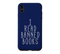 Je lis des Livres Interdits Contre la Censure Coque pour iPhone XS Max