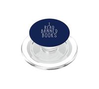Je lis des Livres Interdits Contre la Censure PopSockets PopGrip pour MagSafe