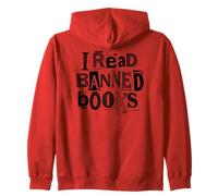 Je lis des Livres Interdits Funny Bookish Ransom Note Reader Library Sweat à Capuche