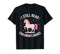 Je lis Toujours des Livres pour Enfants, Un Chat Mignon Qui lit T-Shirt