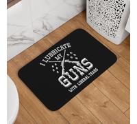 Je Lubrifie Mes Armes avec des Larmes De Libéraux Tapis Entree Résistant Tapis De Porte Absorbant Tappeto pour Couloir Cuisine Salle De Bain 60X40Cm