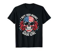Je lui achète des livres et je la considère comme une bonne fille, amateur de livres, squelette T-Shirt