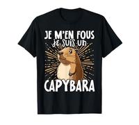 Je M’en Fous Je Suis Un Capybara - Sweet Capybara T-Shirt