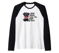 Je mâche des Choses Que J'aime, tu pourrais être la Prochaine Manche Raglan