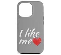 Je m'aime bien, le dicton amusant « cœur rouge » est aussi simple que cela Coque pour iPhone 13 Pro