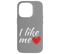 Je m'aime bien, le dicton amusant « cœur rouge » est aussi simple que cela Coque pour iPhone 14 Pro