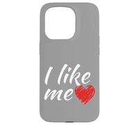 Je m'aime bien, le dicton amusant « cœur rouge » est aussi simple que cela Coque pour iPhone 15 Pro