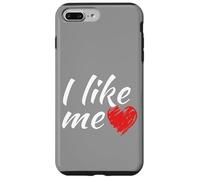 Je m'aime bien, le dicton amusant « cœur rouge » est aussi simple que cela Coque pour iPhone 7 Plus/8 Plus
