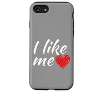 Je m'aime bien, le dicton amusant « cœur rouge » est aussi simple que cela Coque pour iPhone SE (2020) / 7 / 8