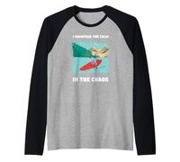 Je maintiens Le Calme dans Le Chaos Manche Raglan