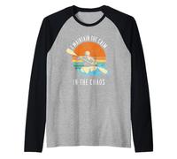 Je maintiens Le Calme dans Le Chaos Manche Raglan
