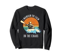 Je maintiens Le Calme dans Le Chaos Sweatshirt