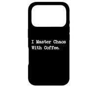 Je maîtrise Le Chaos grâce à la Jonglerie Sarcastique avec Le café Coque pour iPhone 17 Pro