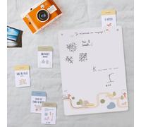 Je m'amuse en Voyage - 1 Plateau effaçable + 50 Cartes activités - occuper Les Enfants sans écran - Voyages - dès 6 Ans - l'indispensable des Vacances - Fabrication française - Atelier gigogne