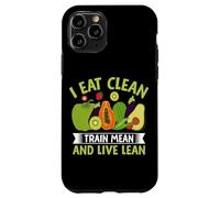 Je Mange Clean Train Mean et Live Mean Coque pour iPhone 11 Pro