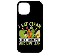 Je Mange Clean Train Mean et Live Mean Coque pour iPhone 12 Mini