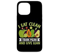 Je Mange Clean Train Mean et Live Mean Coque pour iPhone 13 Pro Max