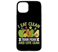Je Mange Clean Train Mean et Live Mean Coque pour iPhone 15 Plus