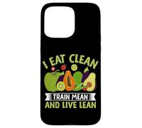 Je Mange Clean Train Mean et Live Mean Coque pour iPhone 15 Pro Max