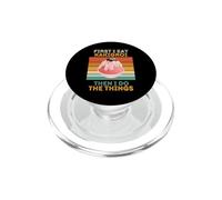 Je Mange d'abord du Kakigori, Puis Je Fais Les Choses Vintage Kakigori PopSockets PopGrip pour MagSafe