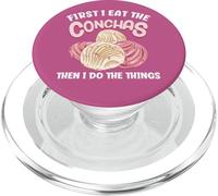 Je mange d'abord les conchas, puis je fais les choses PopSockets PopGrip pour MagSafe