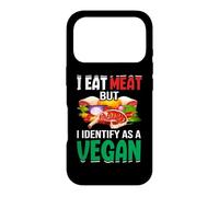 Je Mange de la Viande mais Je m'identifie comme végétalienne Coque pour iPhone 17 Pro
