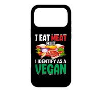 Je Mange de la Viande mais Je m'identifie comme végétalienne Coque pour iPhone 17 Pro Max