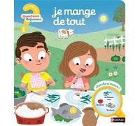 Je mange de tout - Guérive Gaëlle - Nathan - cartonné - Document jeunesse