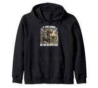 Je Mange des ordures et J'aime ça Cadeau drôle de Raton Sweat à Capuche