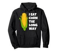 Je Mange du Maïs par Le Plus Grand des Chemins Sweat à Capuche