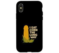 Je Mange du maïs sur Le Long Terme : drôle, embarrassant et inapproprié Coque pour iPhone X/XS
