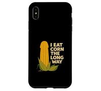Je Mange du maïs sur Le Long Terme : drôle, embarrassant et inapproprié Coque pour iPhone XS Max