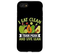 Je Mange sainement, Je m'entraîne méchamment et Je vis Maigre Coque pour iPhone SE (2020) / 7/8