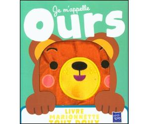 Je m'apelle ours - Livre marionnette - Collectif - Tam-Tam - Boîte ou accessoire - Jeux livres objets
