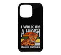 Je Marche en Laisse, Je tiens Une Multitude de Chats Coque pour iPhone 13 Pro