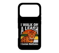 Je Marche en Laisse, Je tiens Une Multitude de Chats Coque pour iPhone 17 Pro
