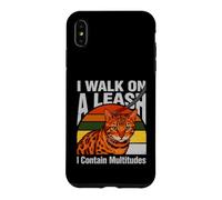 Je Marche en Laisse, Je tiens Une Multitude de Chats Coque pour iPhone XS Max