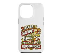 Je Marche Il Mène L’Enquête Humour Promenade Chien Coque pour iPhone 13 Pro