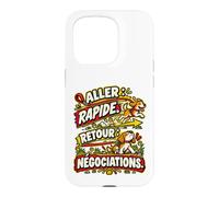 Je Marche Il Mène L’Enquête Humour Promenade Chien Coque pour iPhone 15 Pro