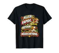 Je Marche Il Mène L’Enquête Humour Promenade Chien T-Shirt